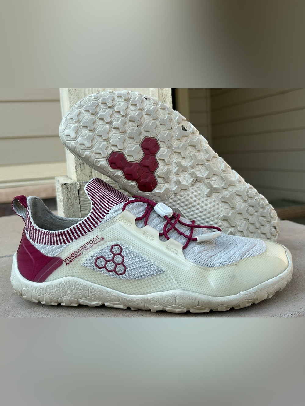 Womens VIVOBAREFOOT Primus Knit FG Minimalist Barefoot Trail Running Shoes US 7